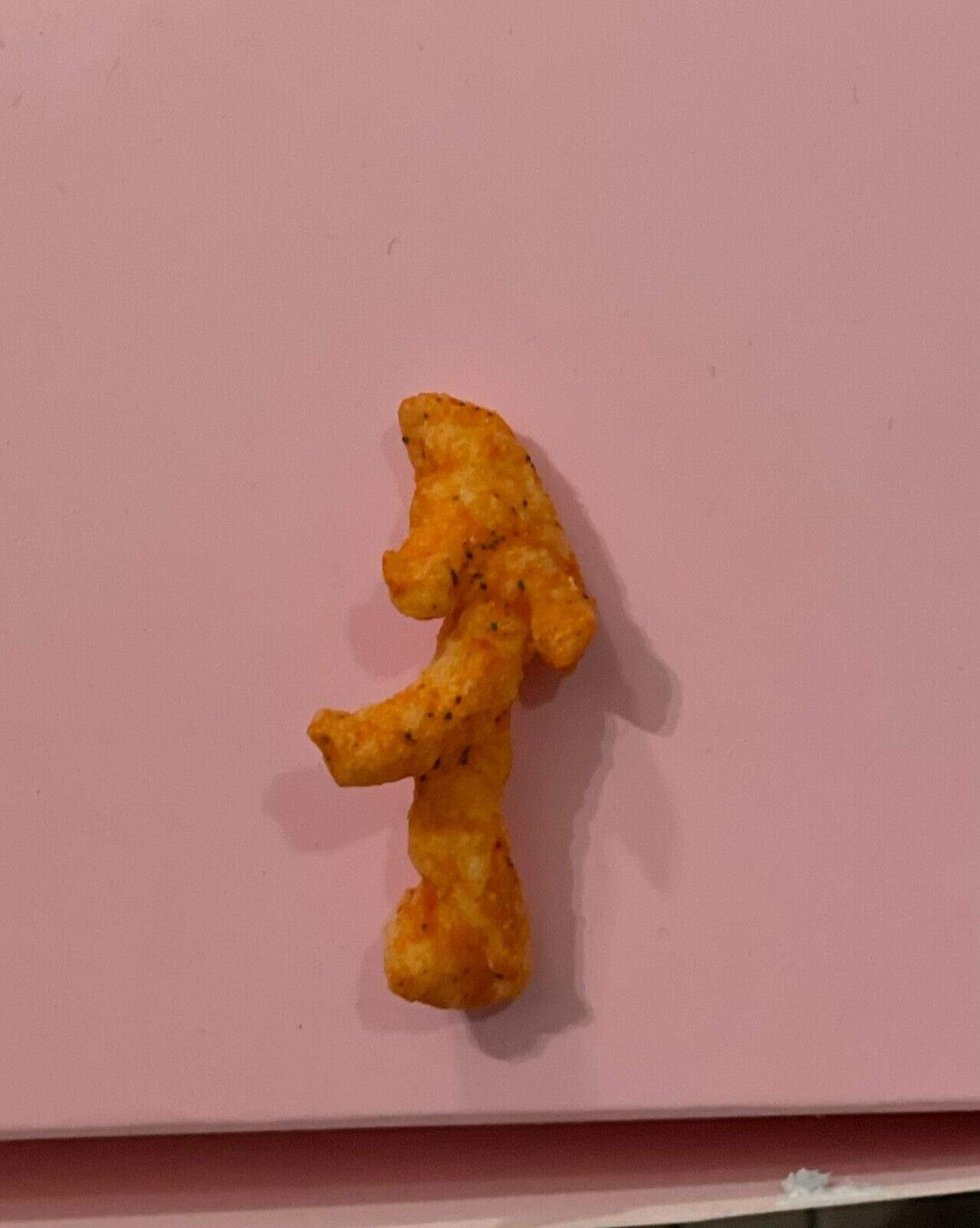 Cheeto with Shape Like a Dolphin