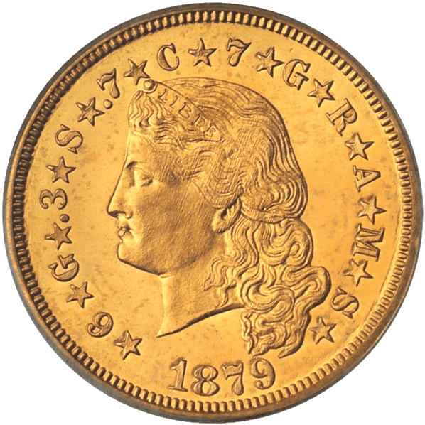 1879 Stella Gold Coin