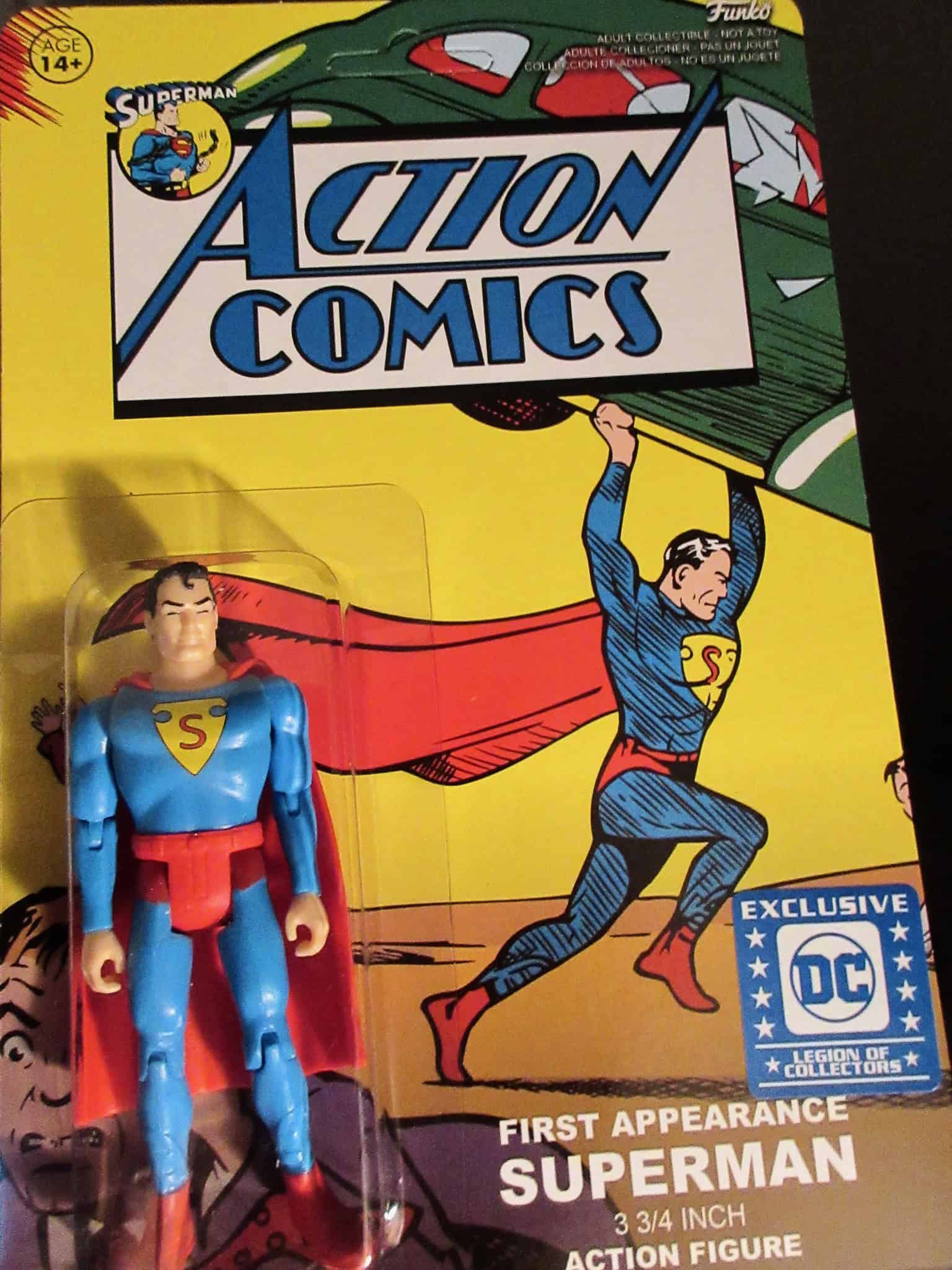 1938 Action Comic First Appearance Superman