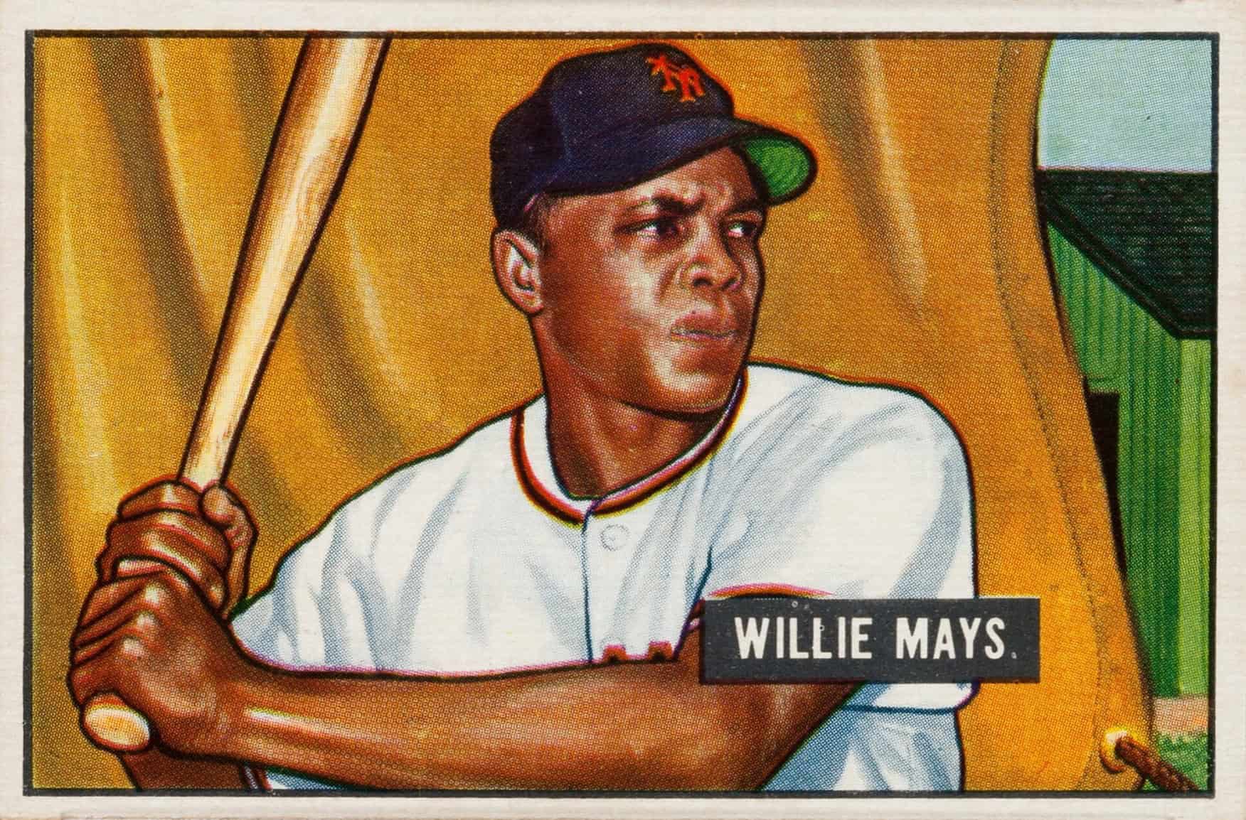 1951 Bowman Willie Mays Rookie Card