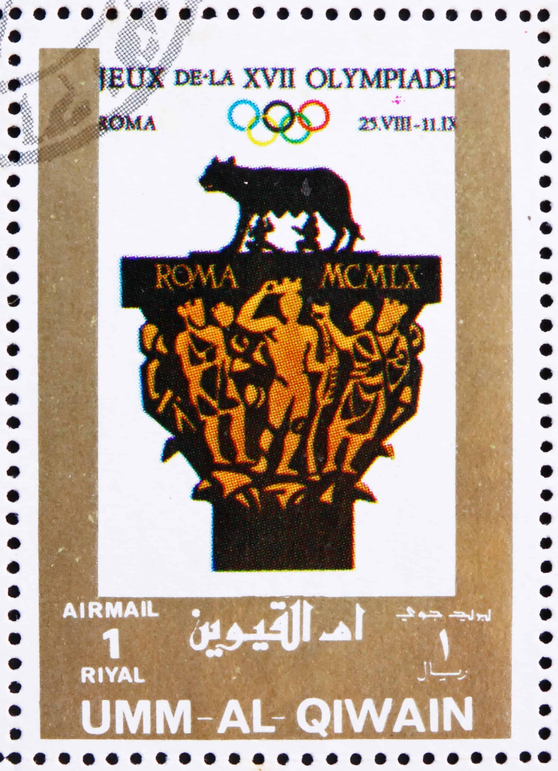 1960 Rome Olympic Official Poster