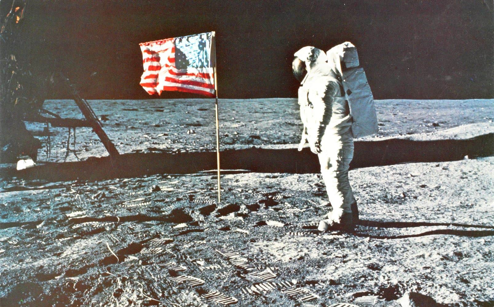 Apollo 11 Flown American Flag