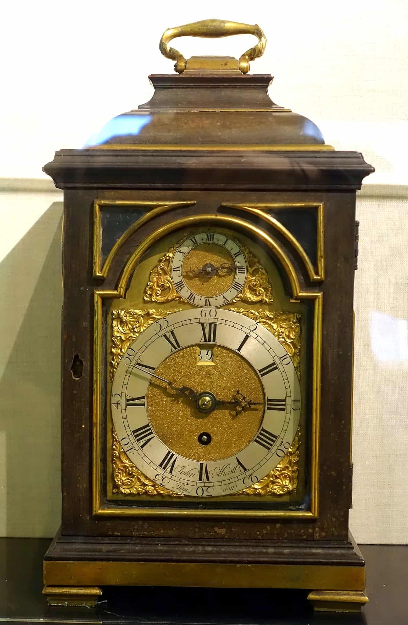 Bracket Clock by John Ellicott