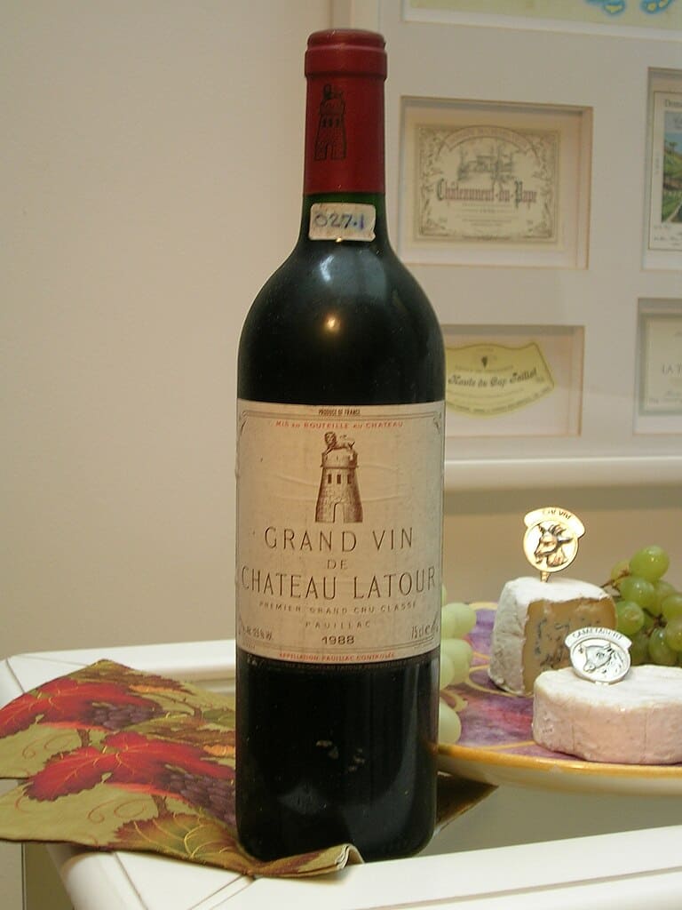 Château Latour wine