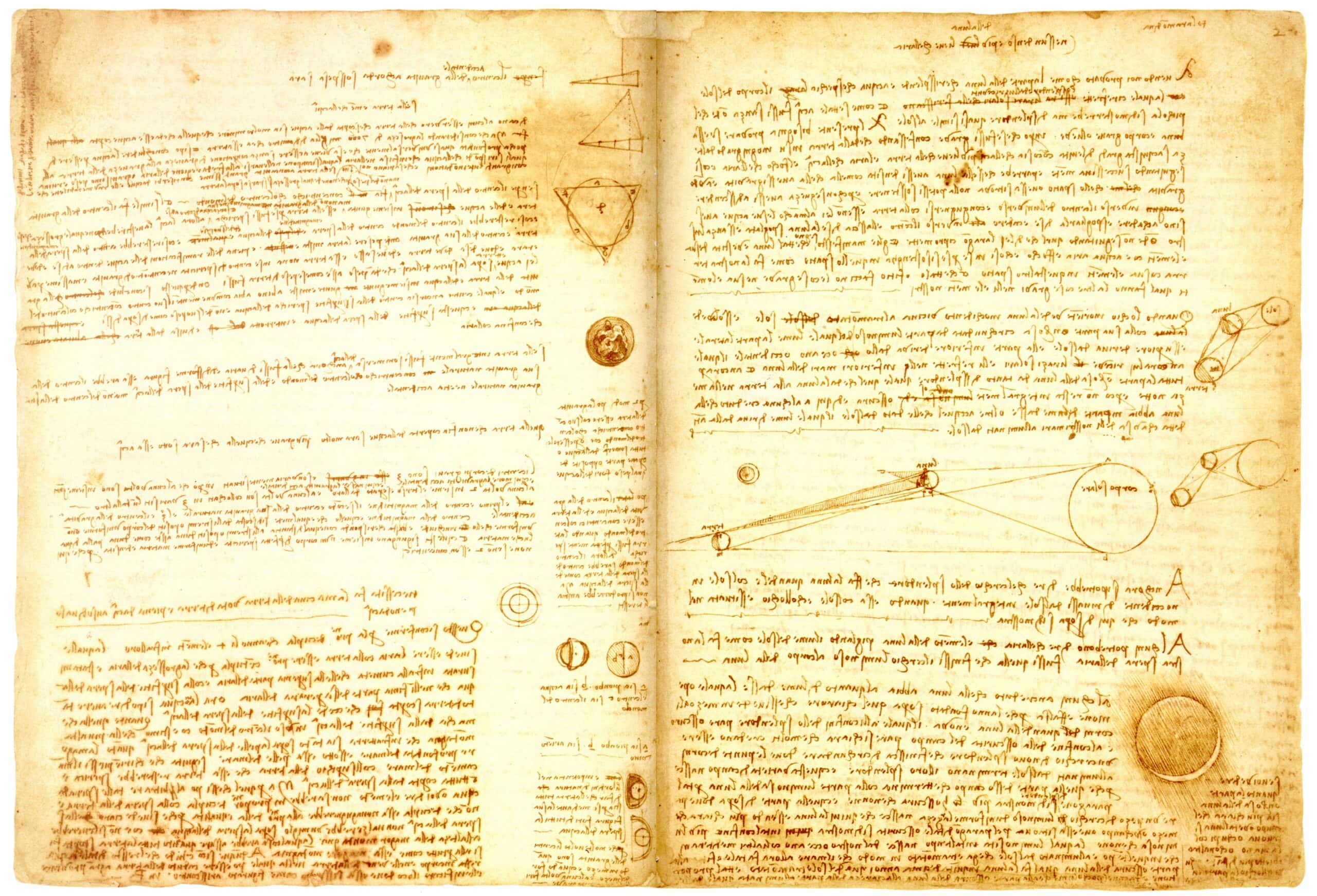 Codex Leicester by Leonardo da Vinci