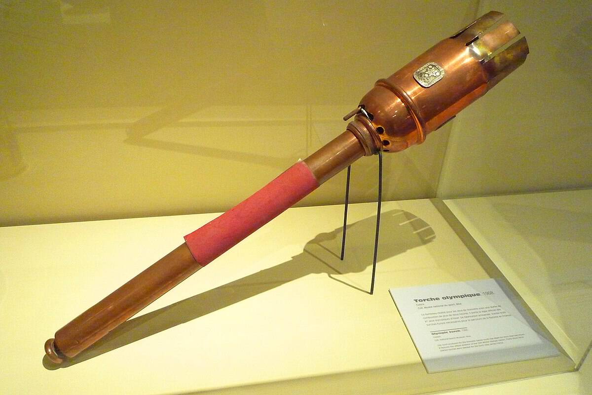 Grenoble 1968 Torch