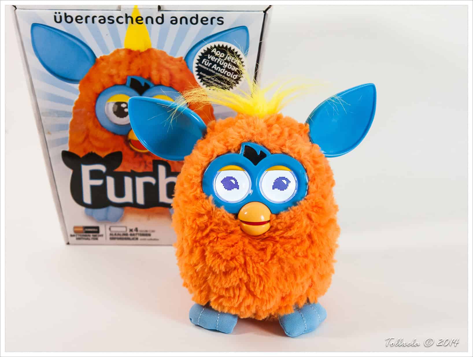 Hasbro Furby Orange-Blue Edition