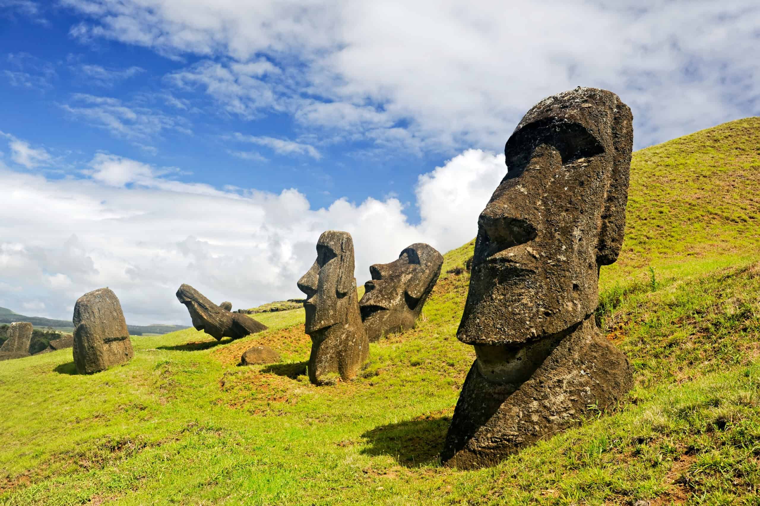 Moai Statues, Easter Island