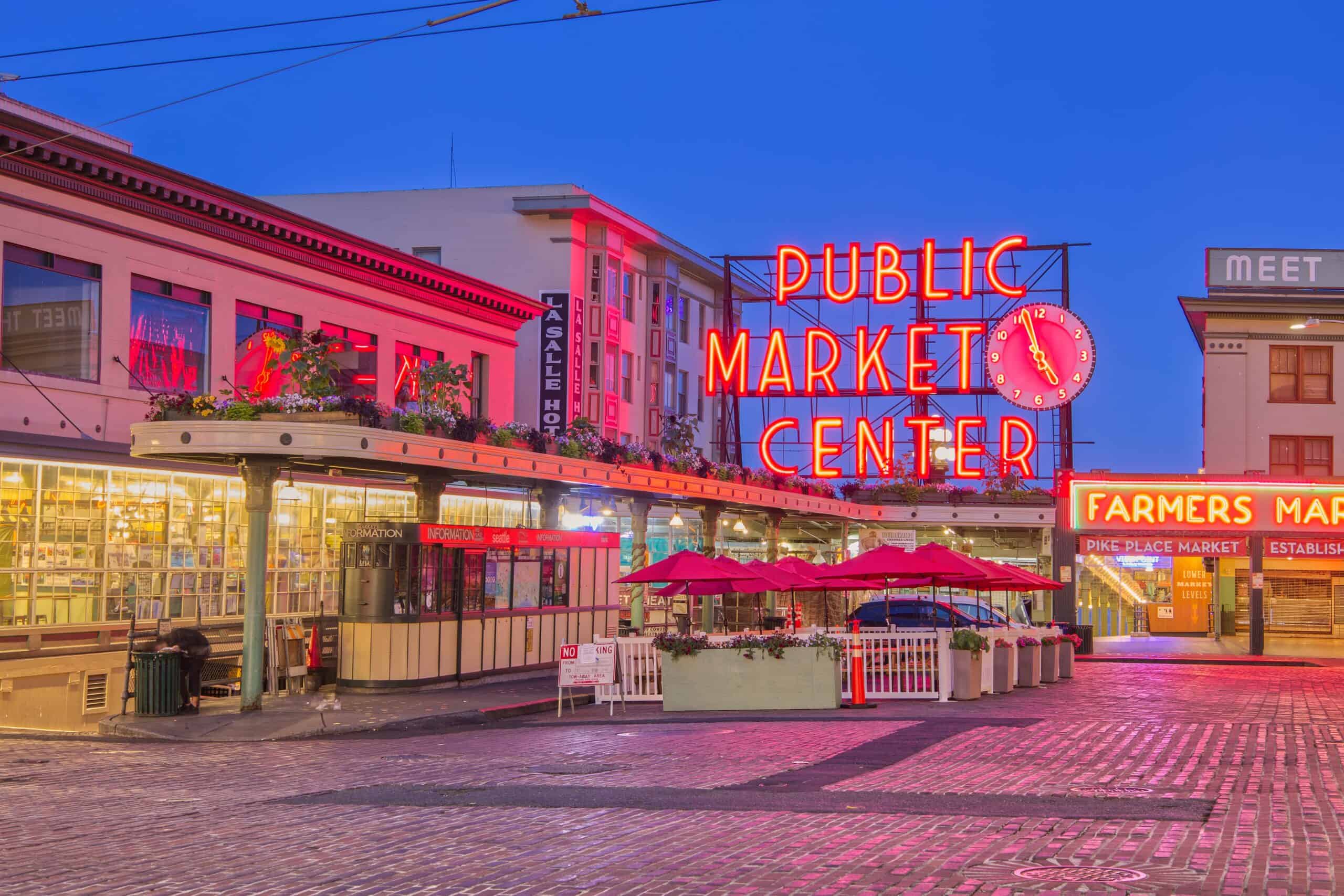 Pike Place Market, Seattle, USA