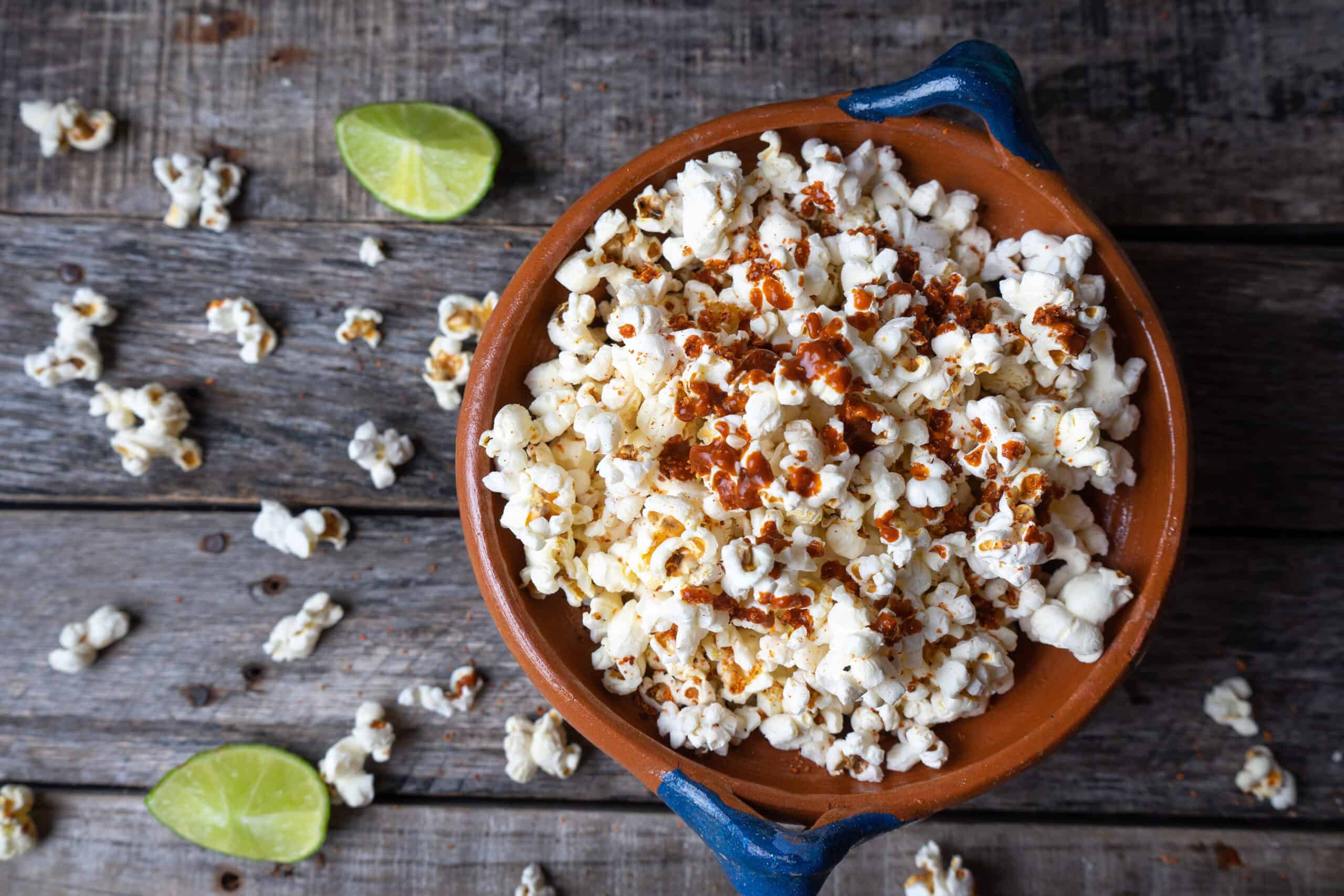 Popcorn and Hot Sauce