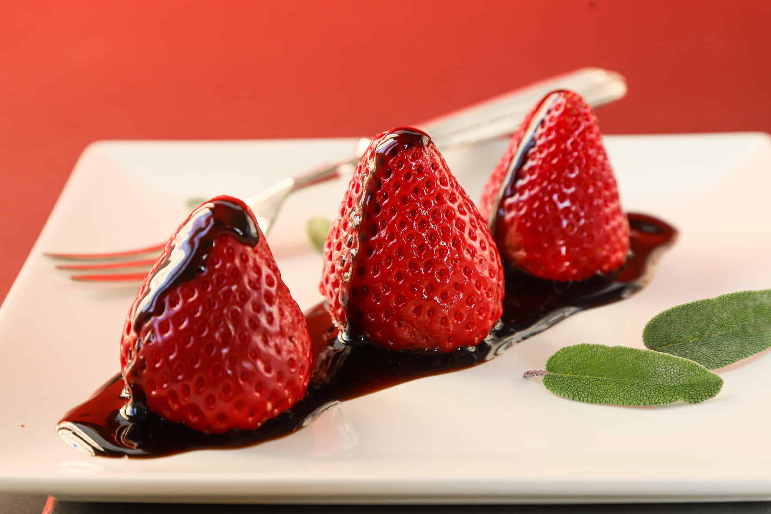 Strawberries and Balsamic Vinegar