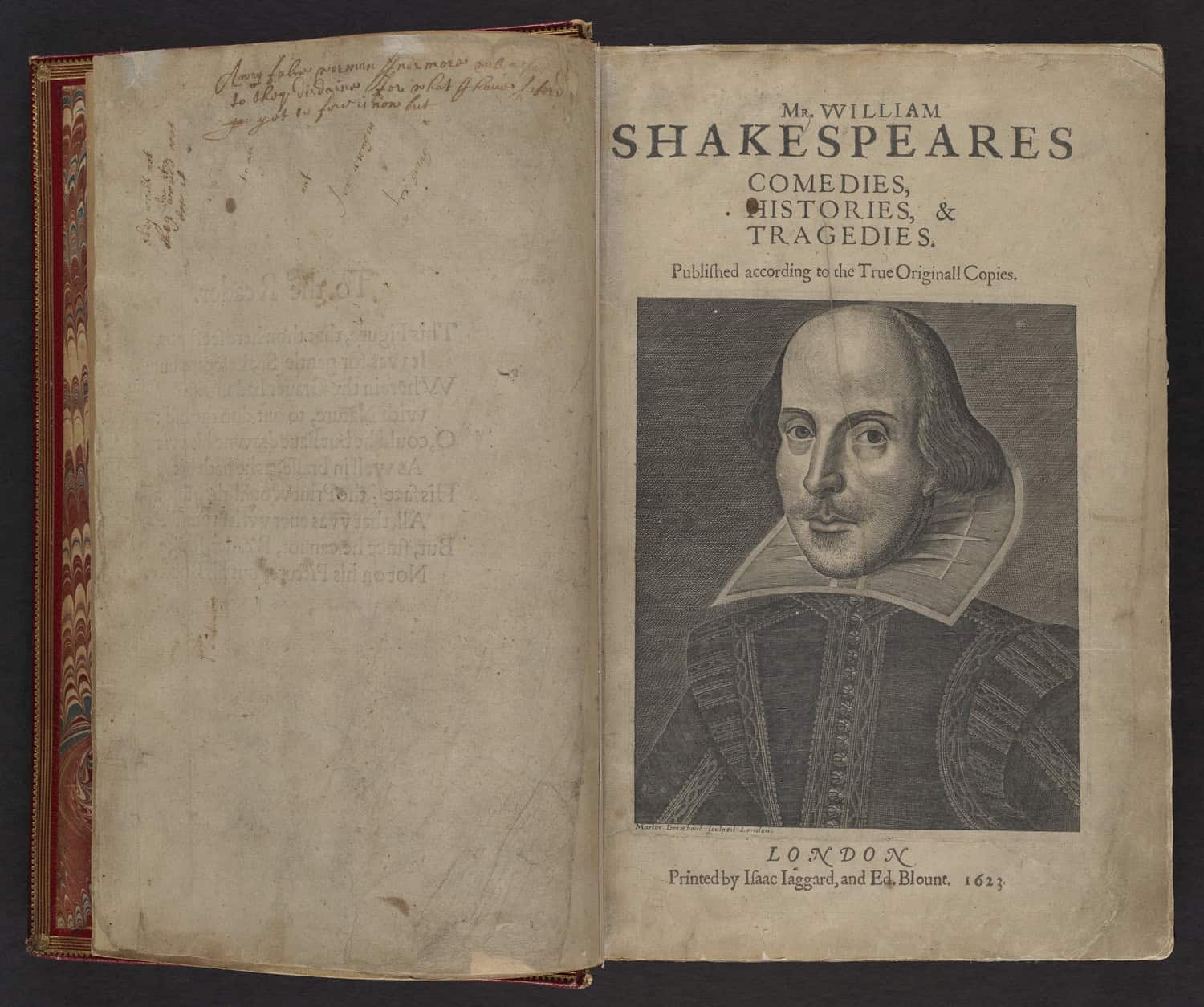 The First Folio by William Shakespeare (1623)