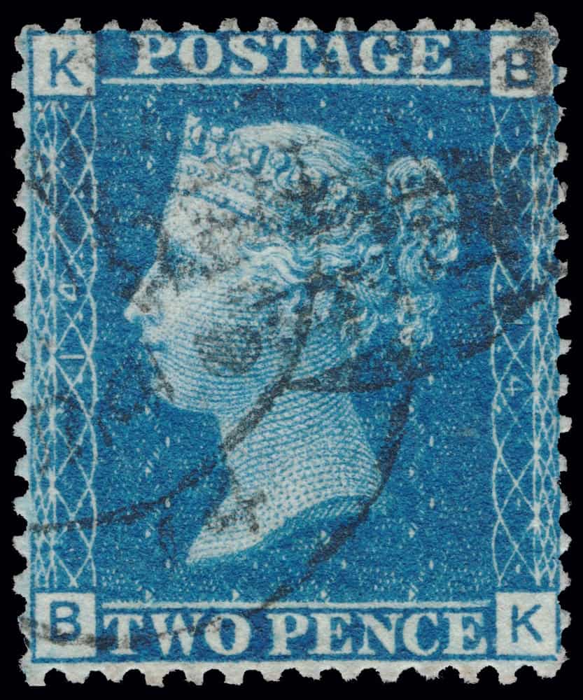 Two Penny Blue Stamp