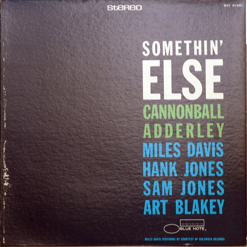 somethin' else cannonball adderley