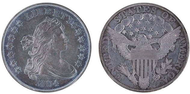 1804 Class I Draped Bust Silver Dollar