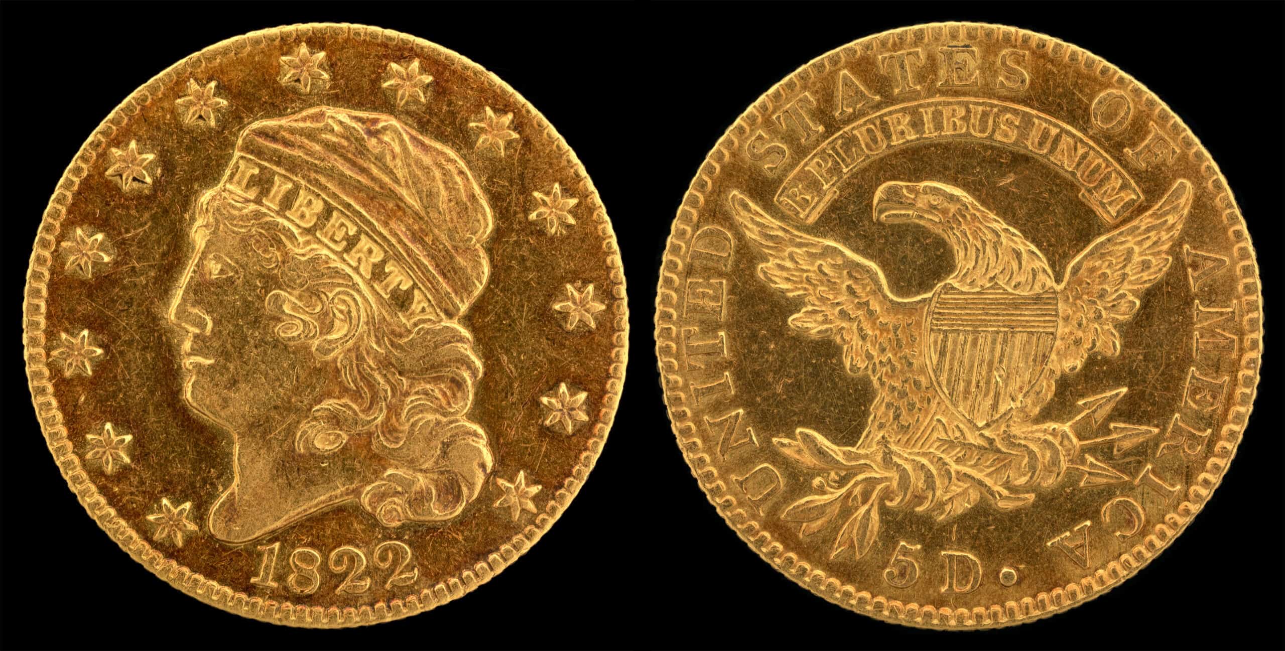 1822 Half Eagle