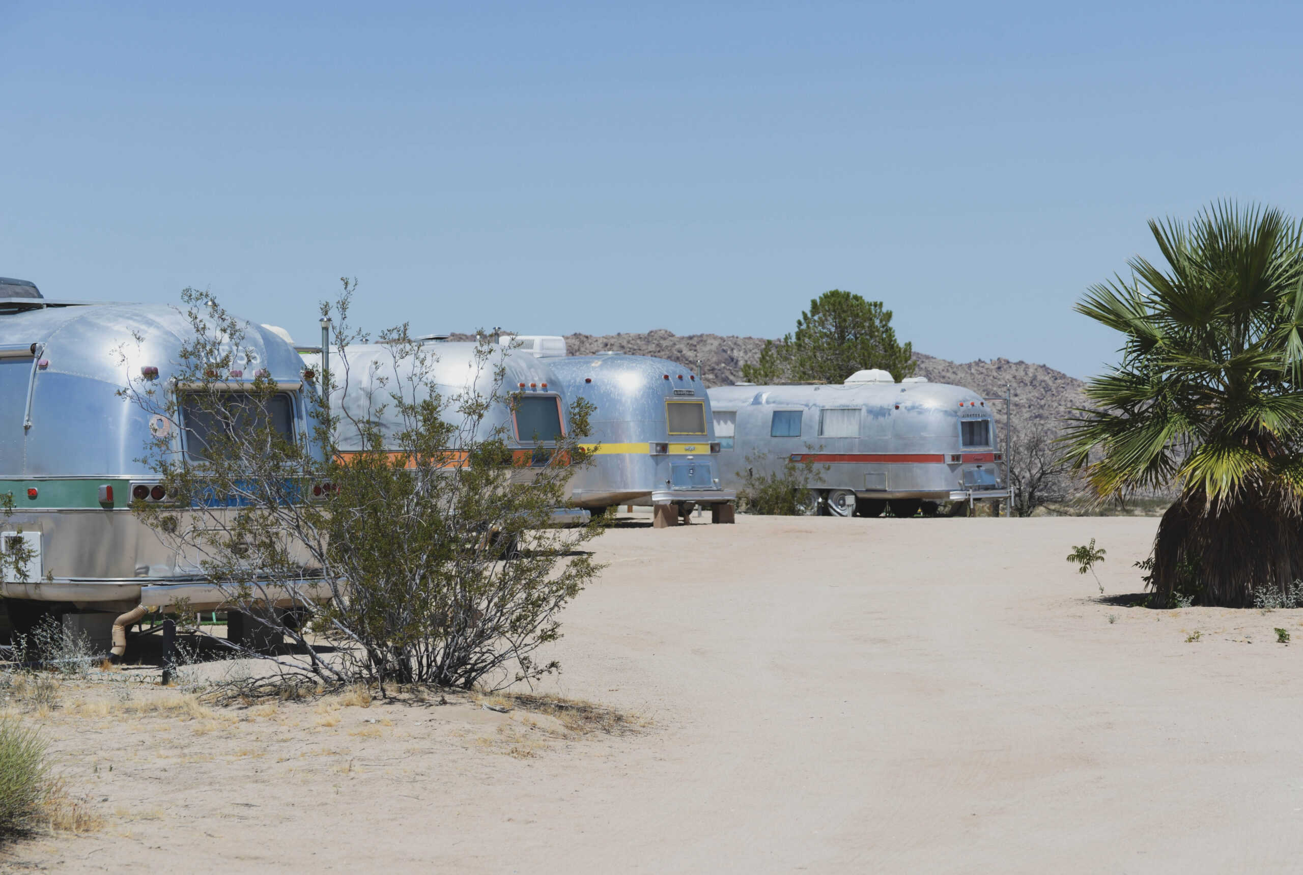 Airstream Trailer in Joshua Tree, California, USA