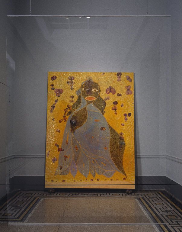 Chris Ofili's "The Holy Virgin Mary"