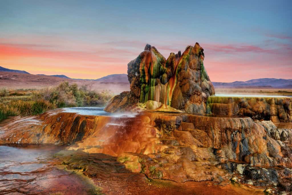 Fly Geyser, USA