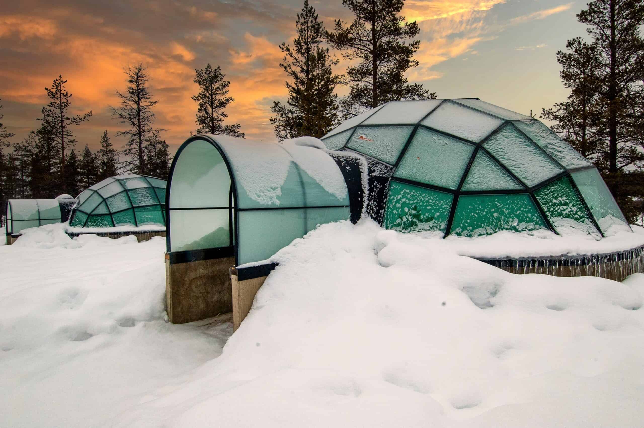 Glass Igloo in Finland