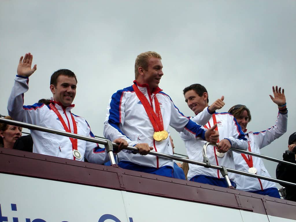 Great Britain Cycling Team Chris Hoy 