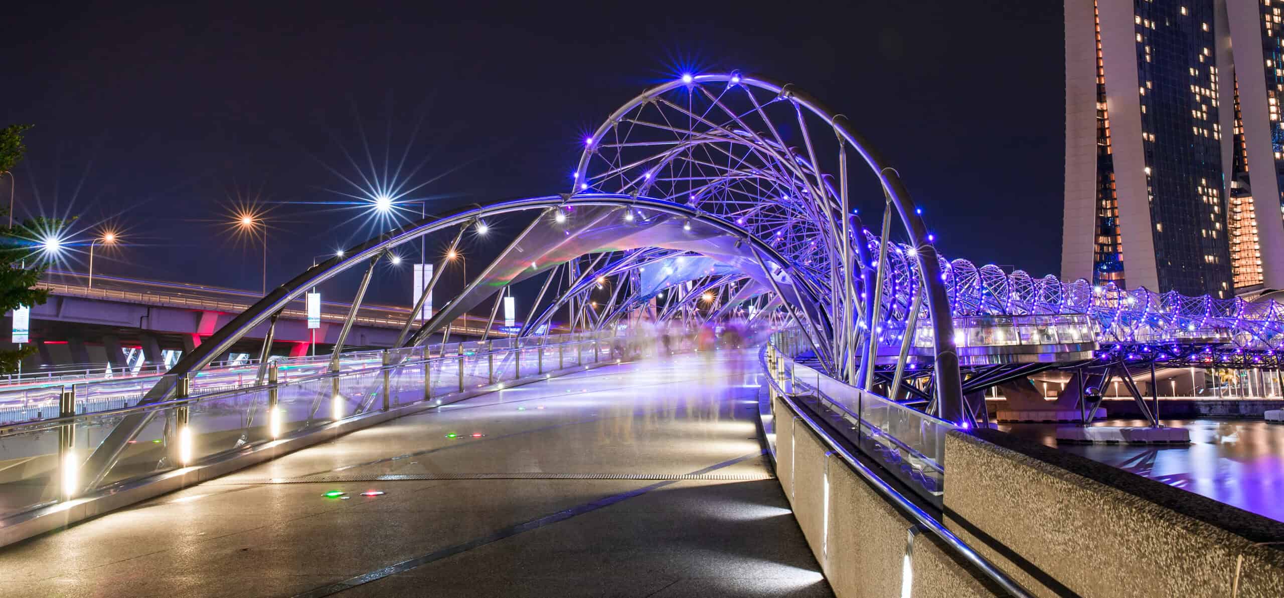 Helix Bridge, Singapore