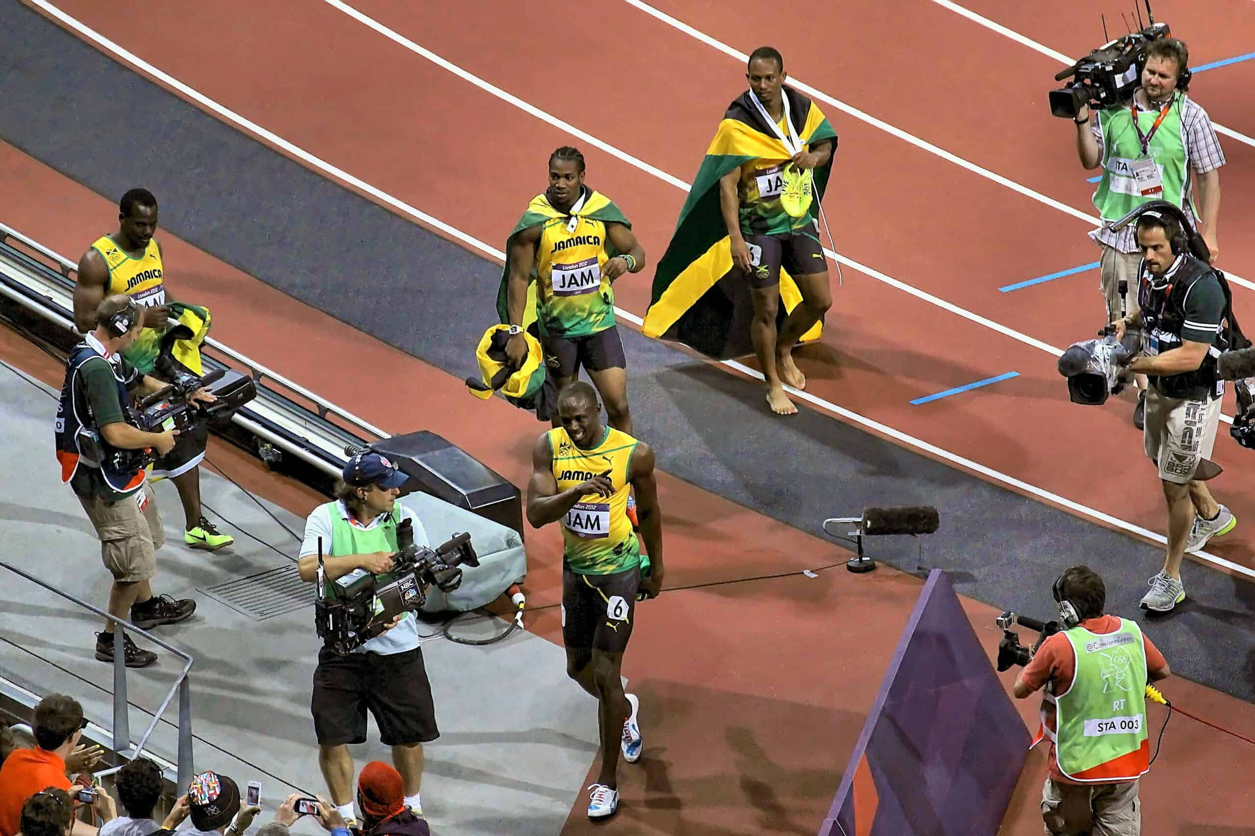 Jamaica Track and Field Team Usain Bolt