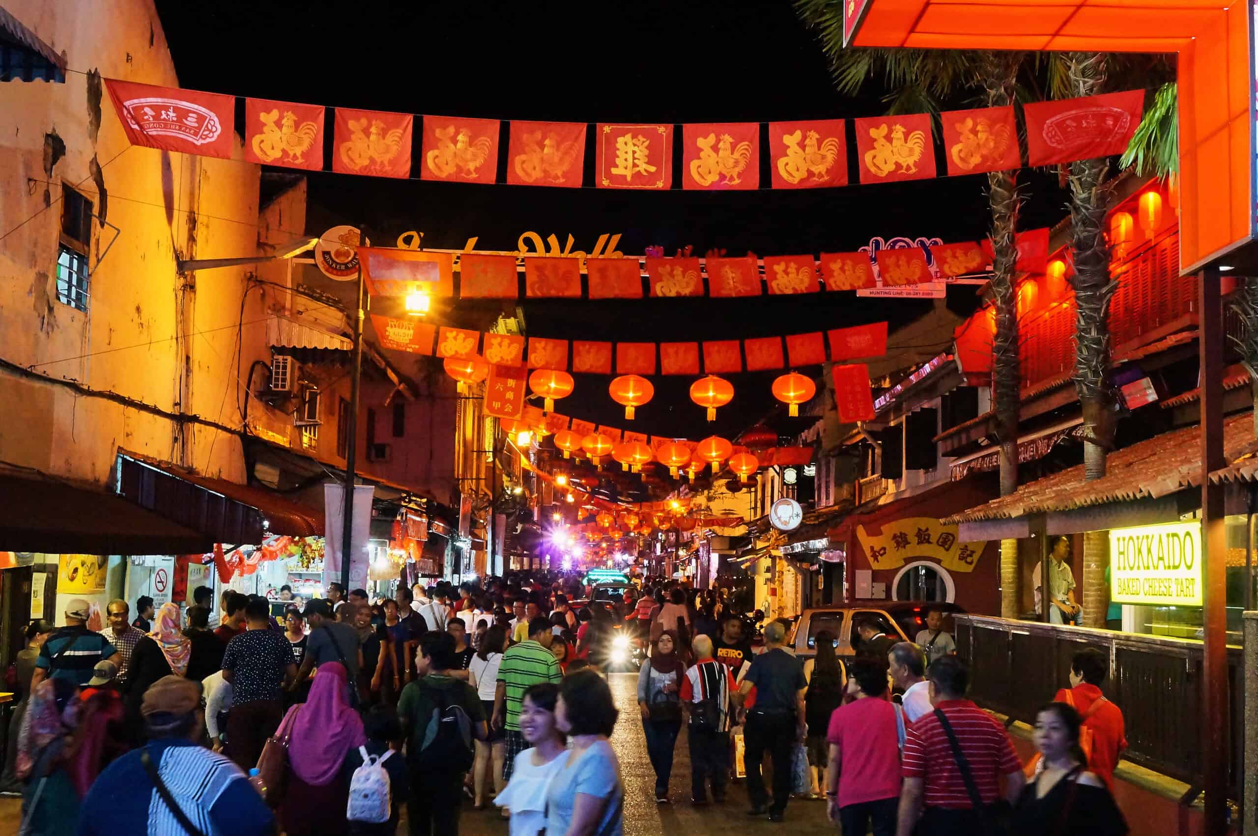 Jonker Street Night Market, Malacca, Malaysia