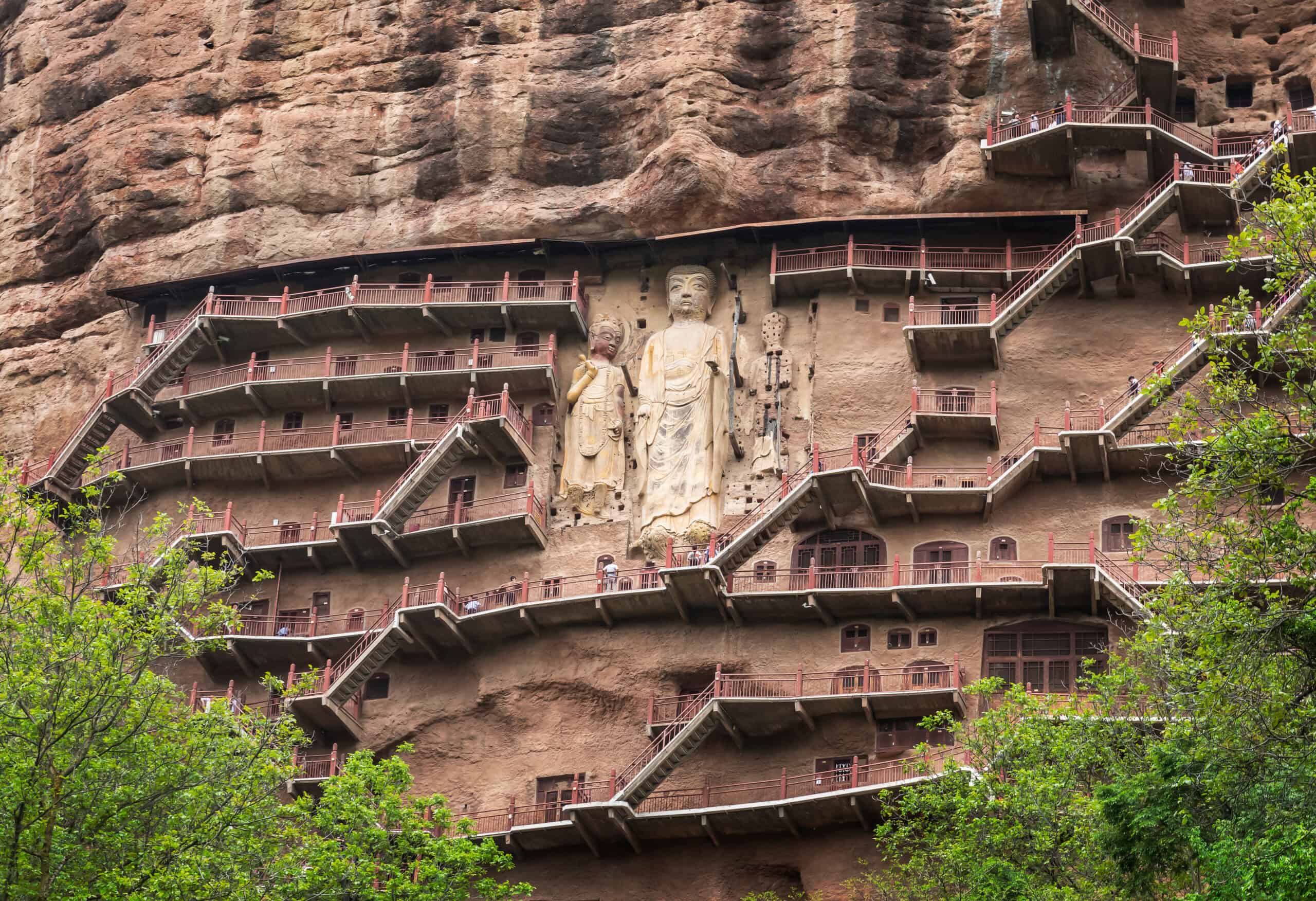 Maijishan Grottoes, China