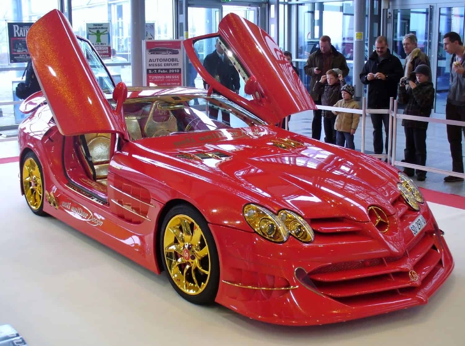 Mercedes-Benz SLR McLaren 999 Red Gold Dream