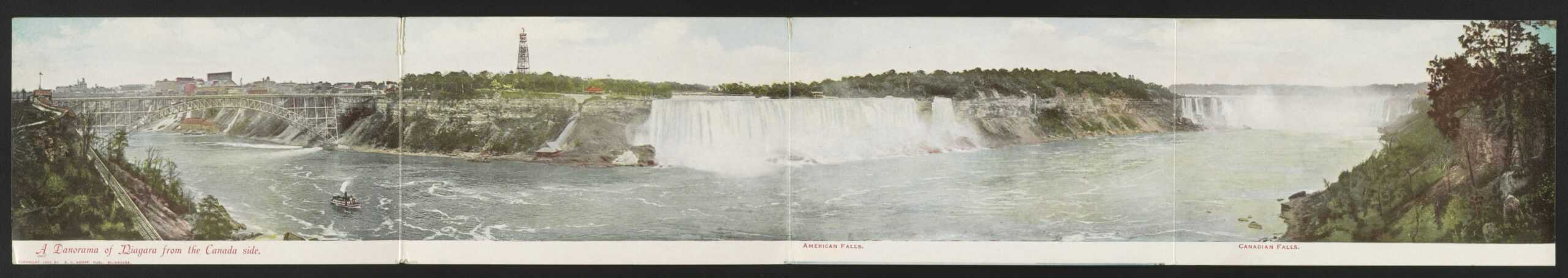 Niagara Falls canada postcard