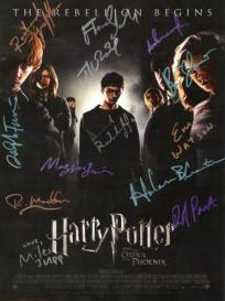 Signed Harry Potter Movie Posters