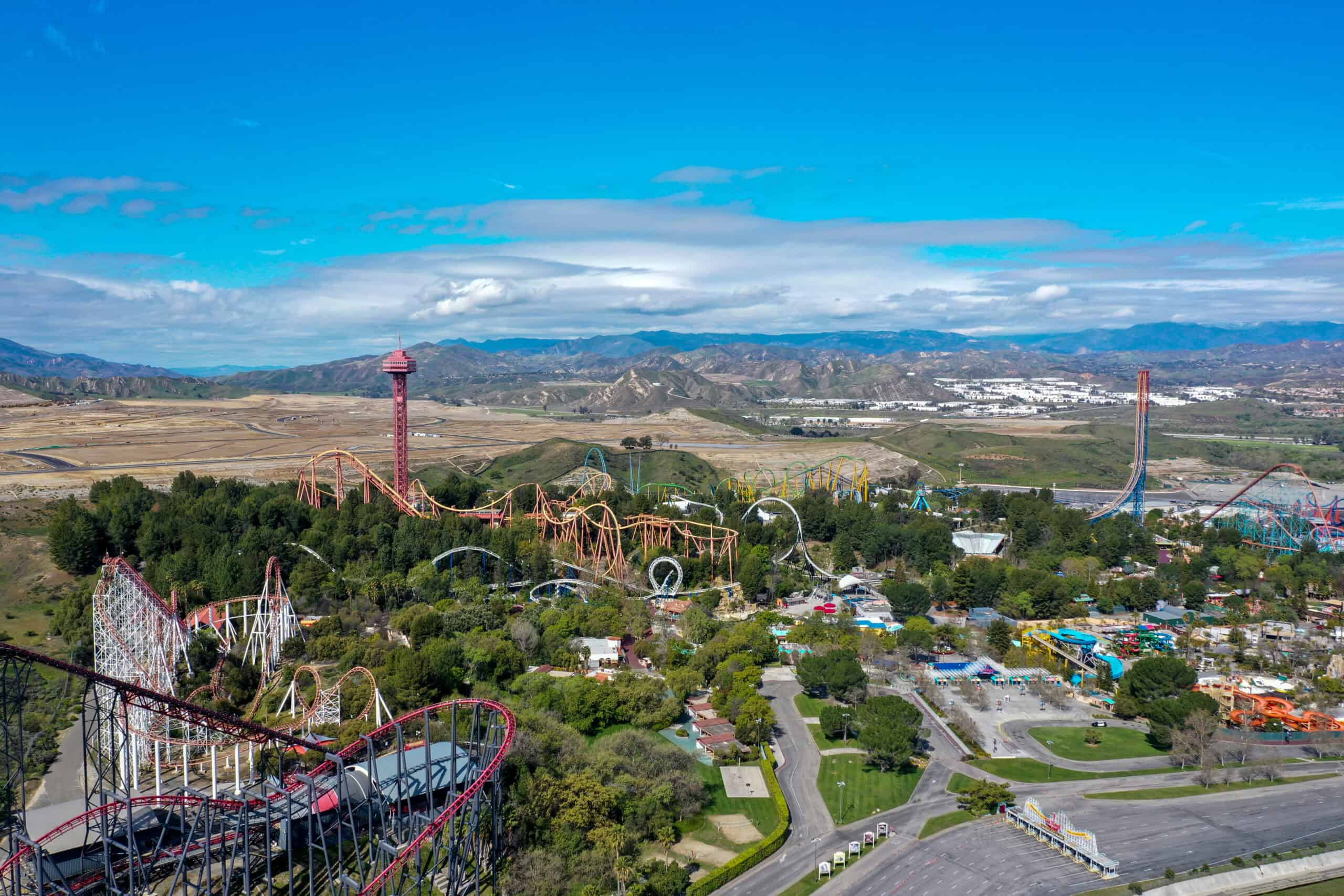 Six Flags Magic Mountain, California, USA