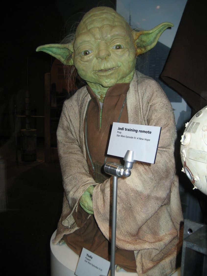 Star Wars Yoda Puppet from The Empire Strikes Back