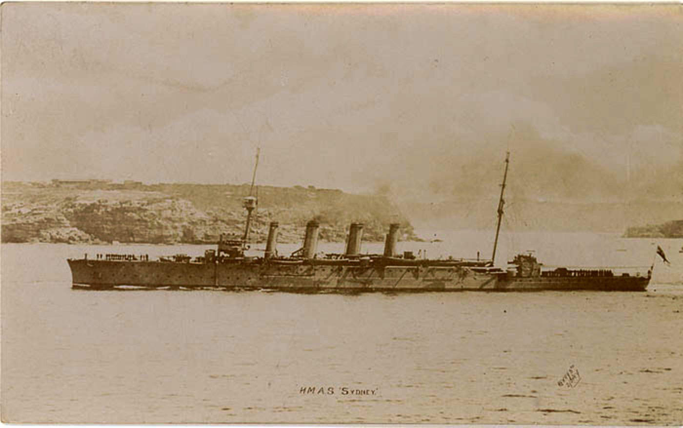 Sydney Harbour, Australia Pre-WWI postcard