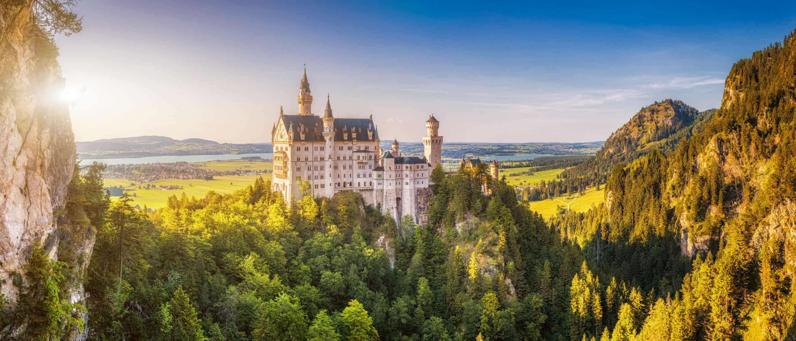 The Fairy Tale Castle Neuschwanstein, Bavaria, Germany