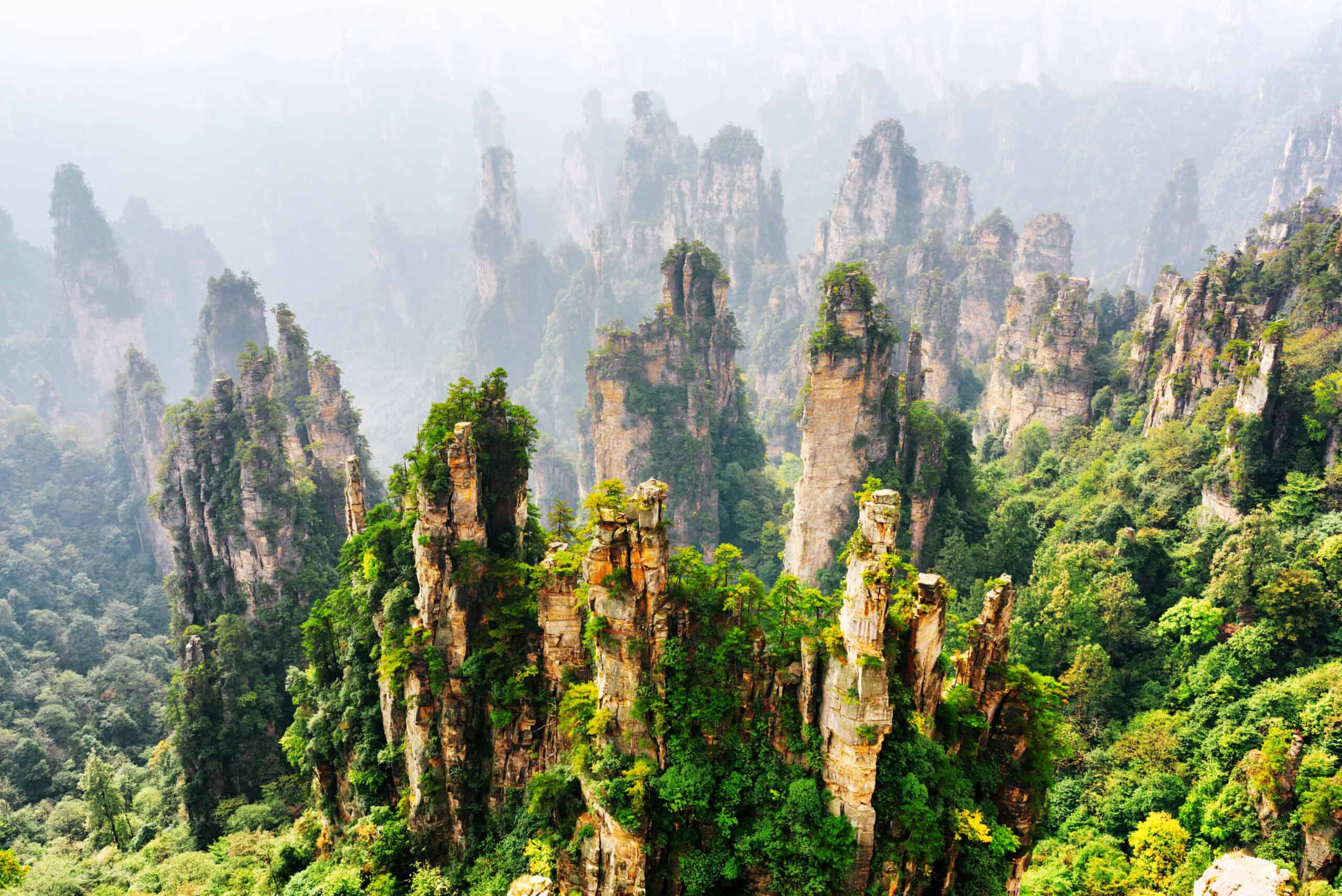 Tianzi Mountains, China