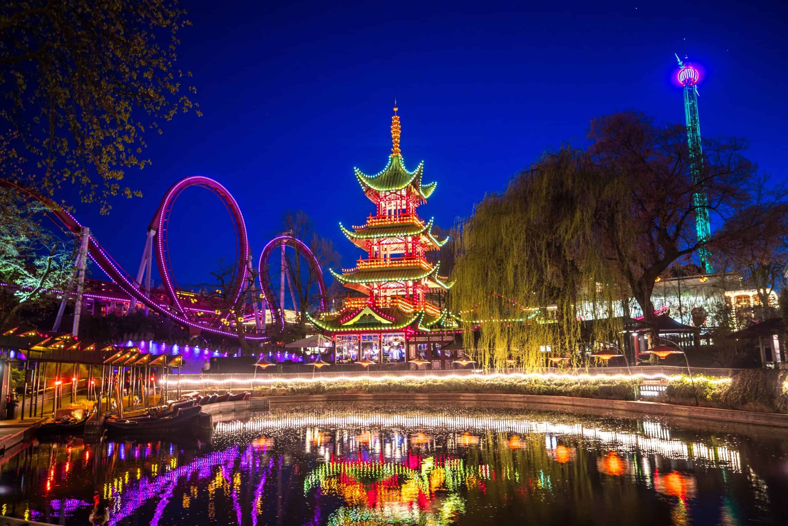 Tivoli Gardens, Copenhagen, Denmark