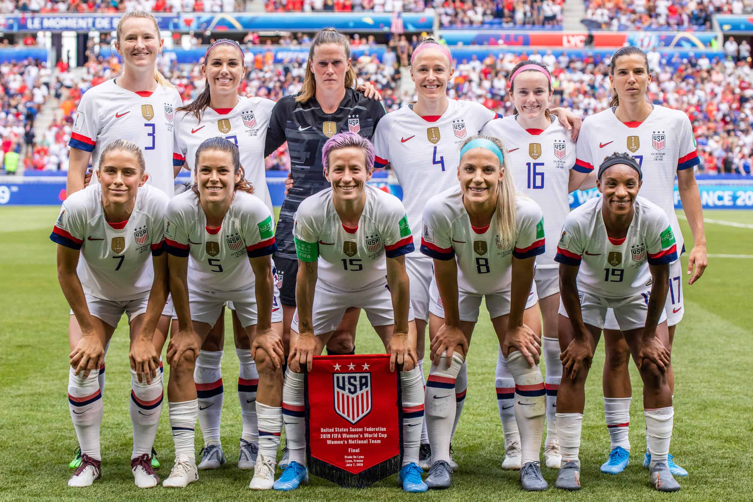 United States Women's Soccer Team Megan Rapinoe and Alex Morgan