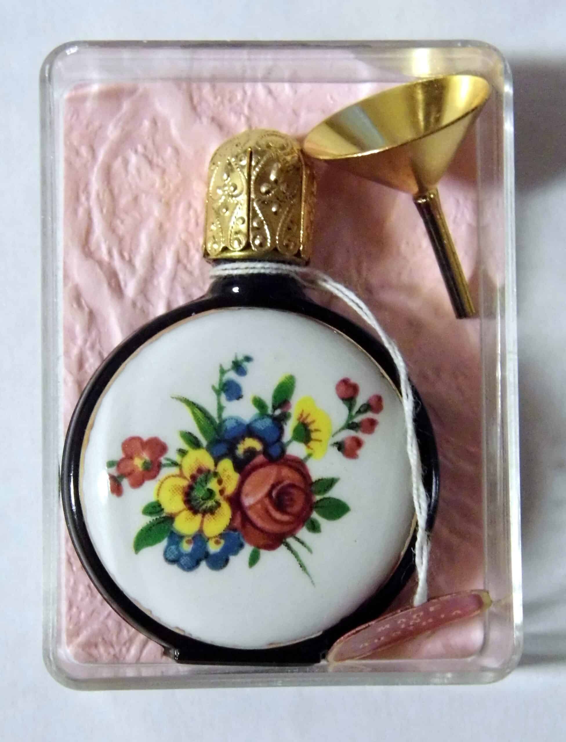 Viennese Handicraft Pompadour Perfume Bottle