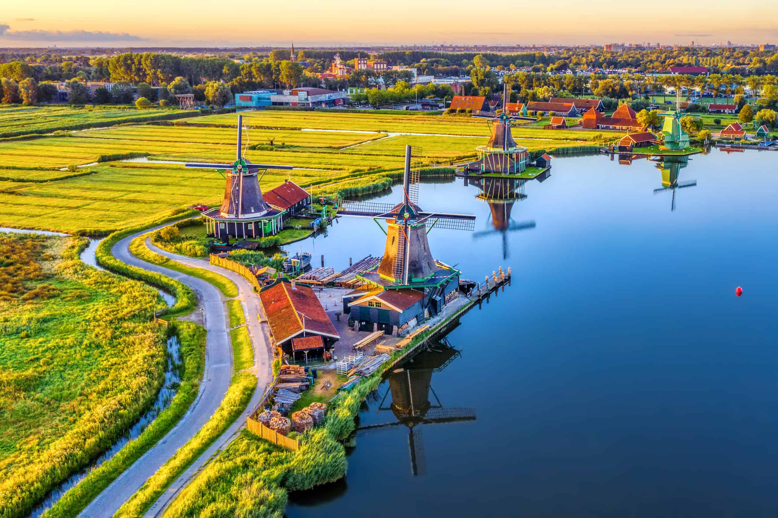 Windmill in Amsterdam