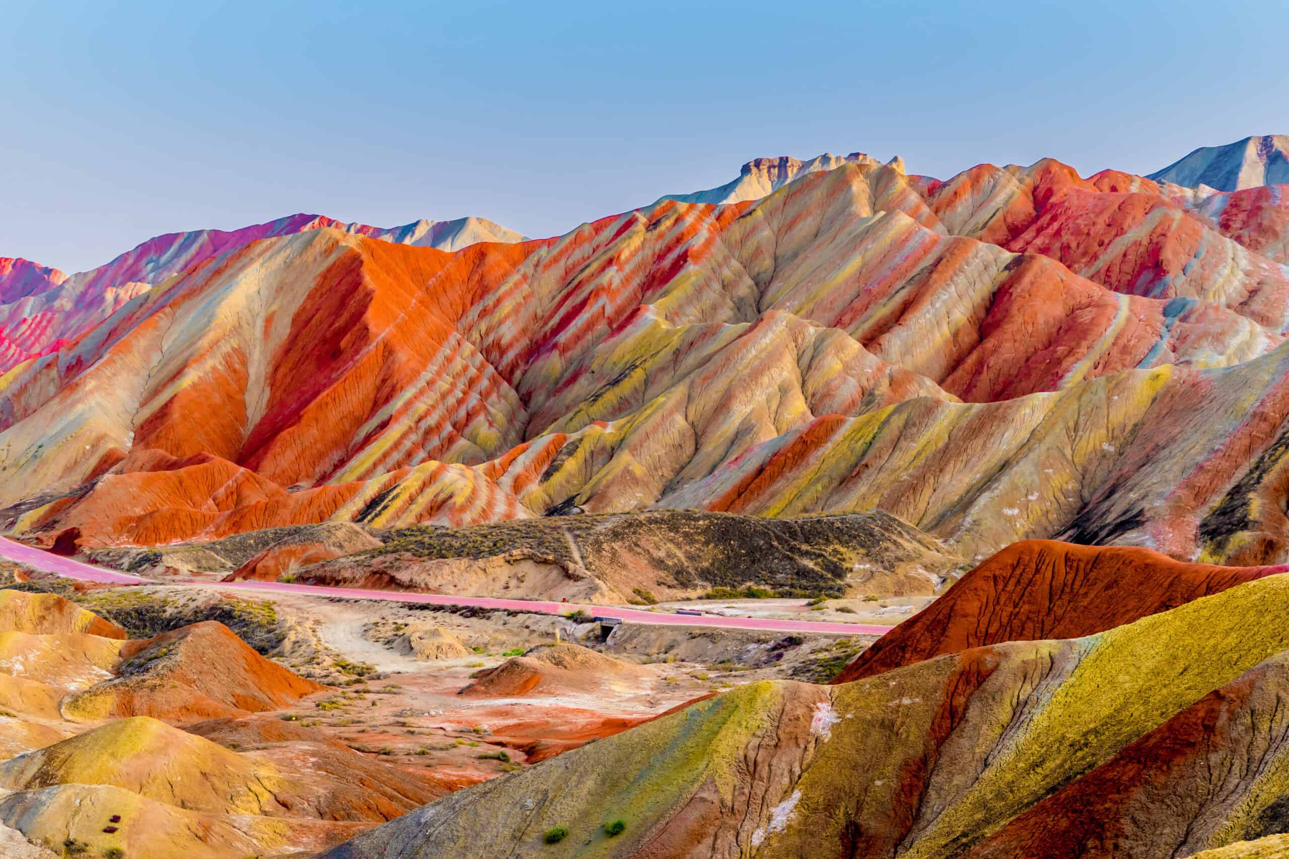 Zhangye Danxia Landform, China