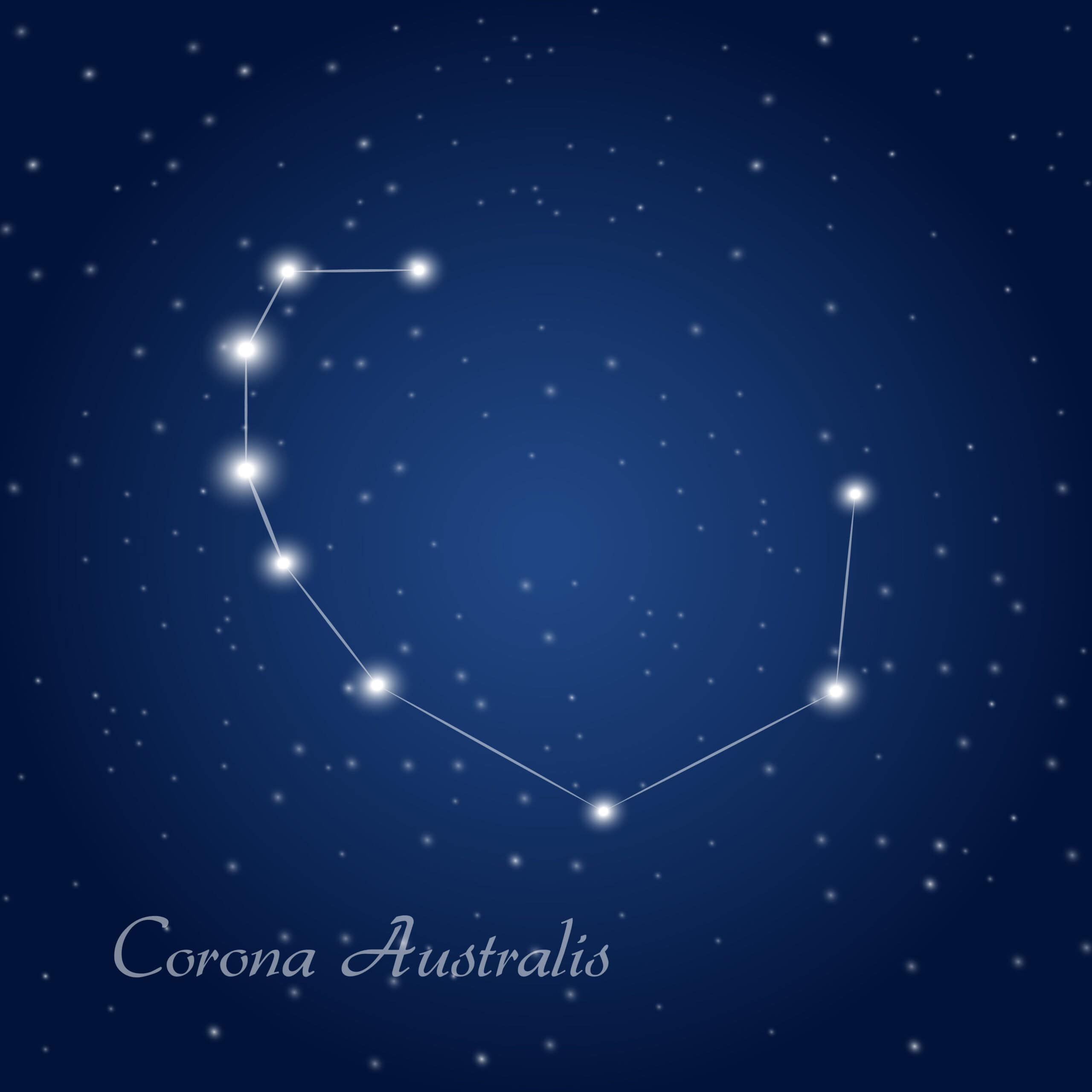 corona australis constellation