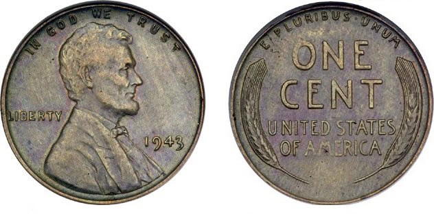 1943 Copper Penny