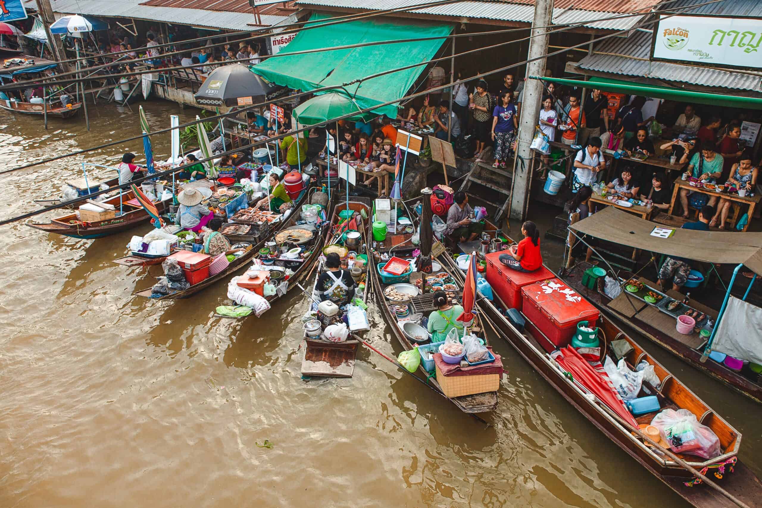 Amphawa Floating Market, Thailand