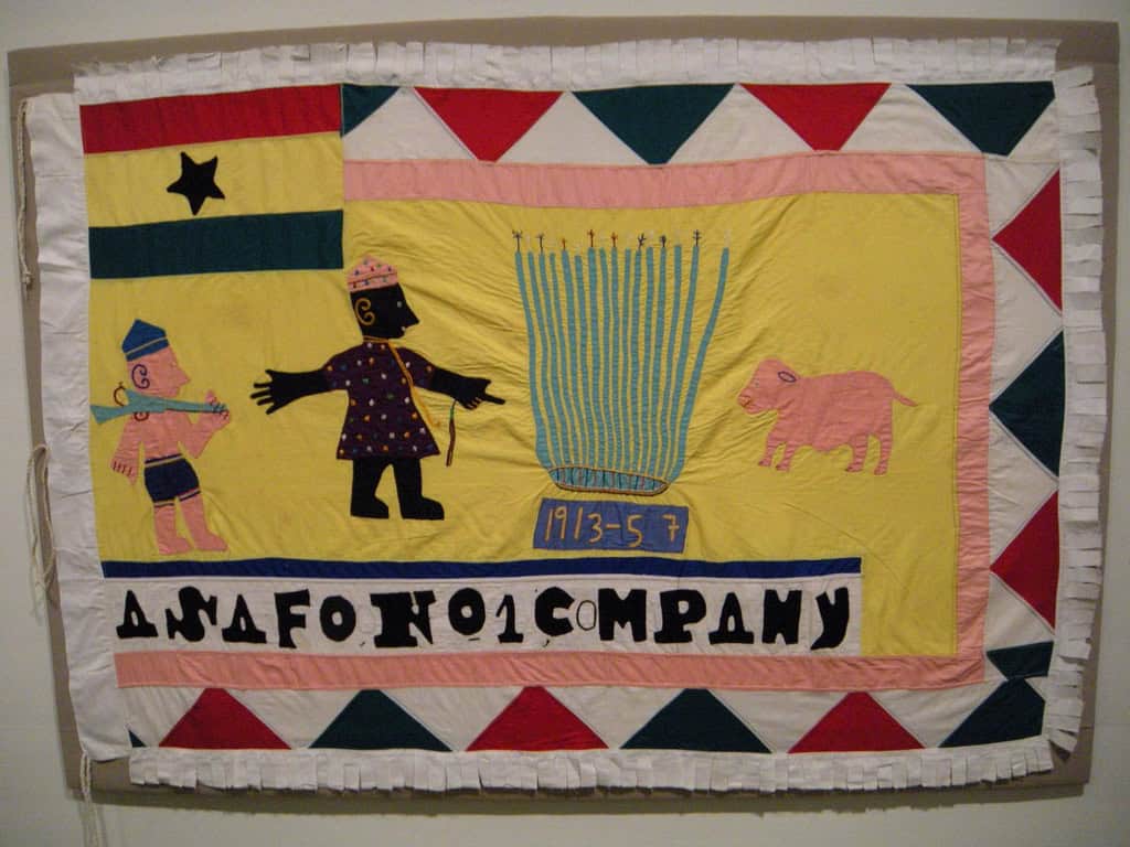 Asafo Flags (Ghanaian Appliqué Art)