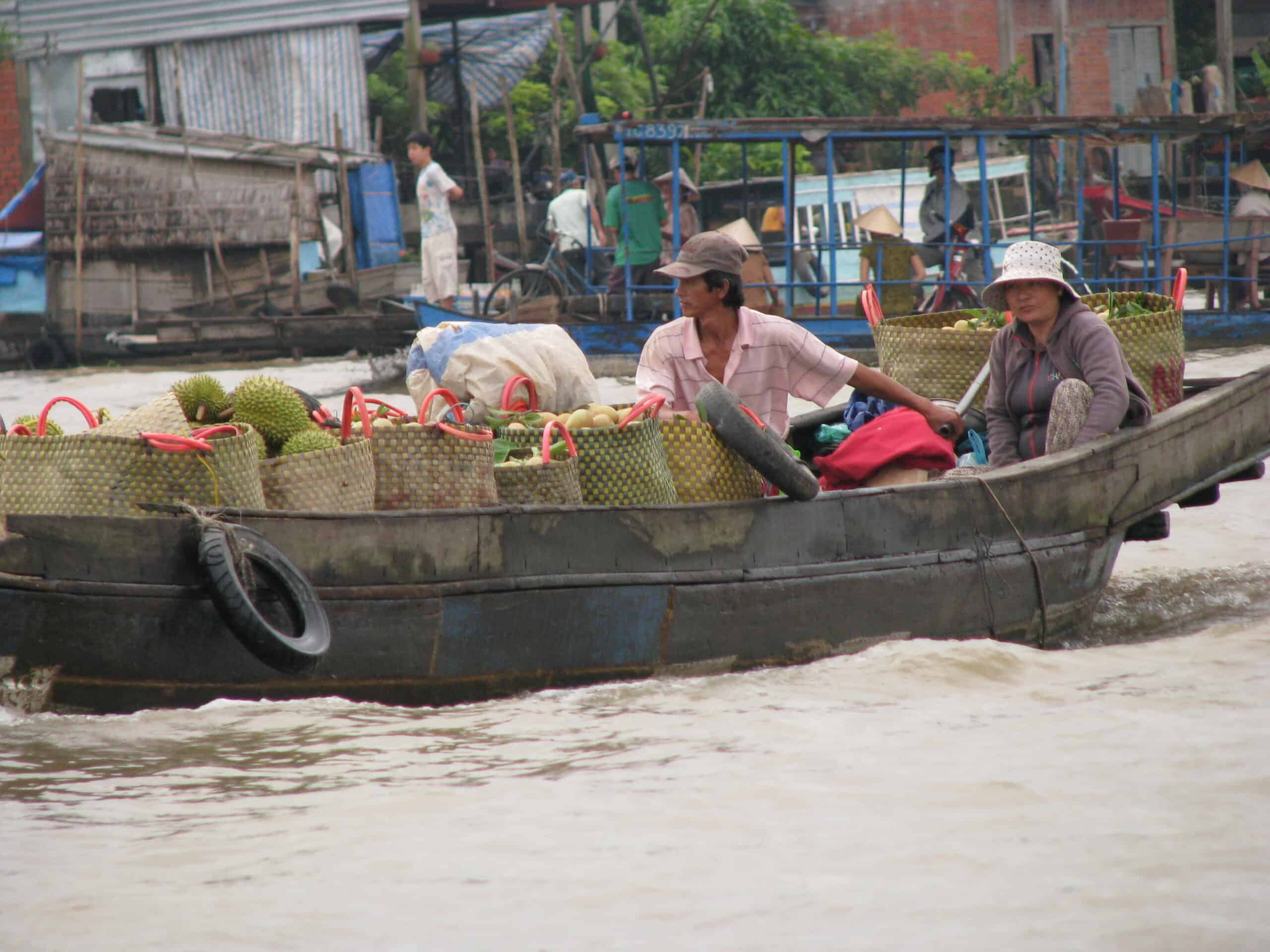 Cai Be Floating Market, Vietnam