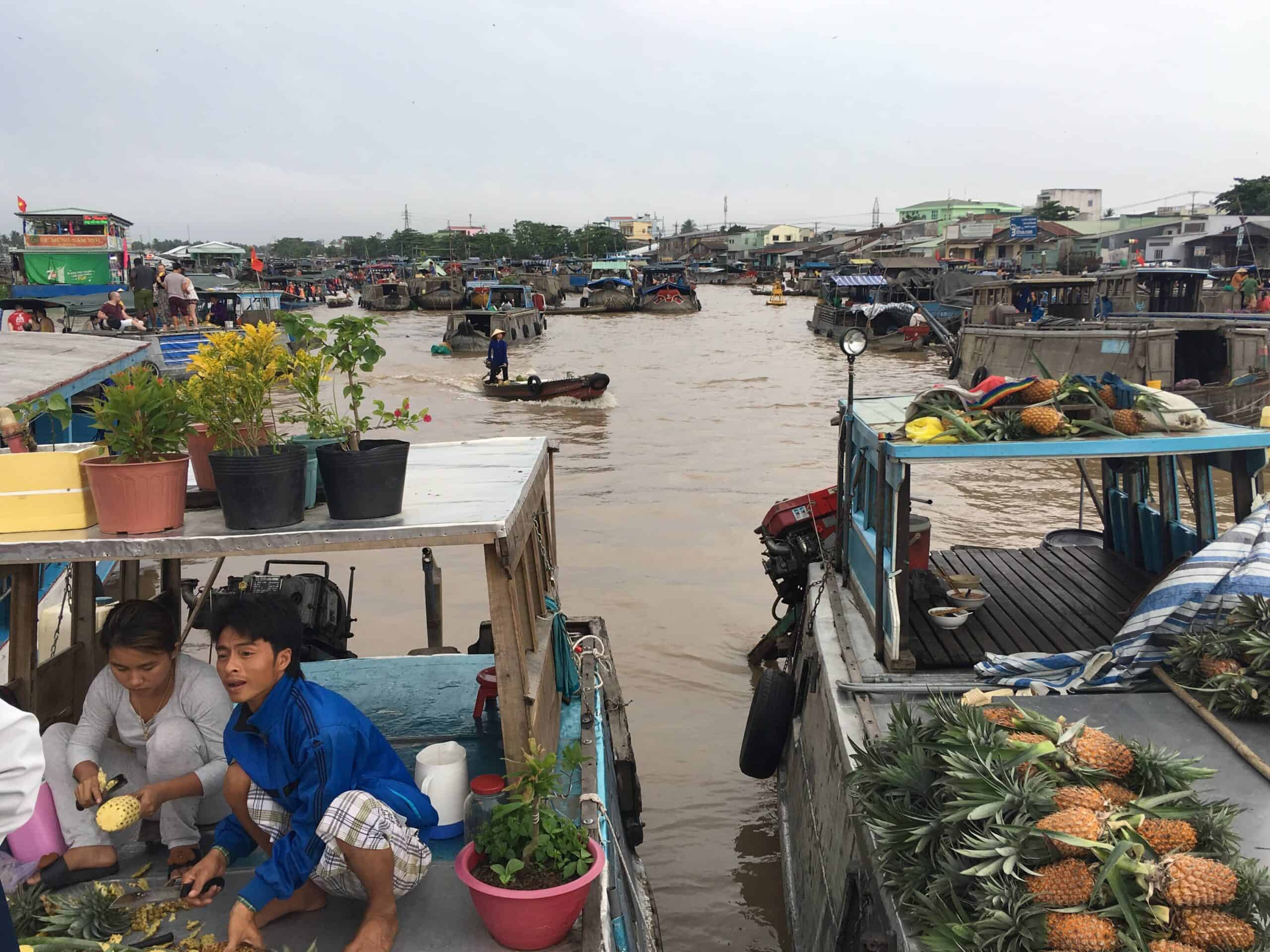 Cai Rang Floating Market, Vietnam