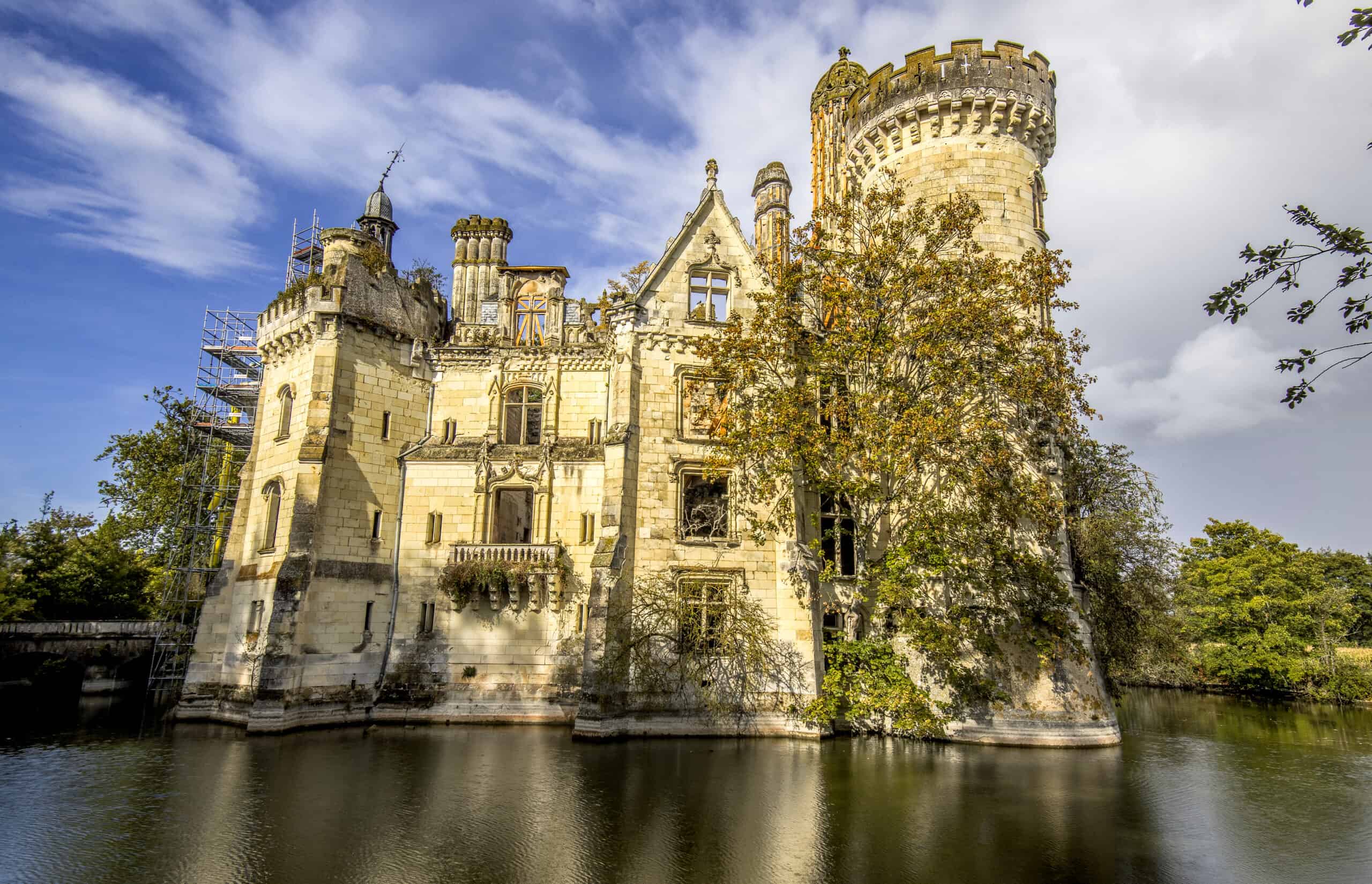 Château de la Mothe-Chandeniers, France