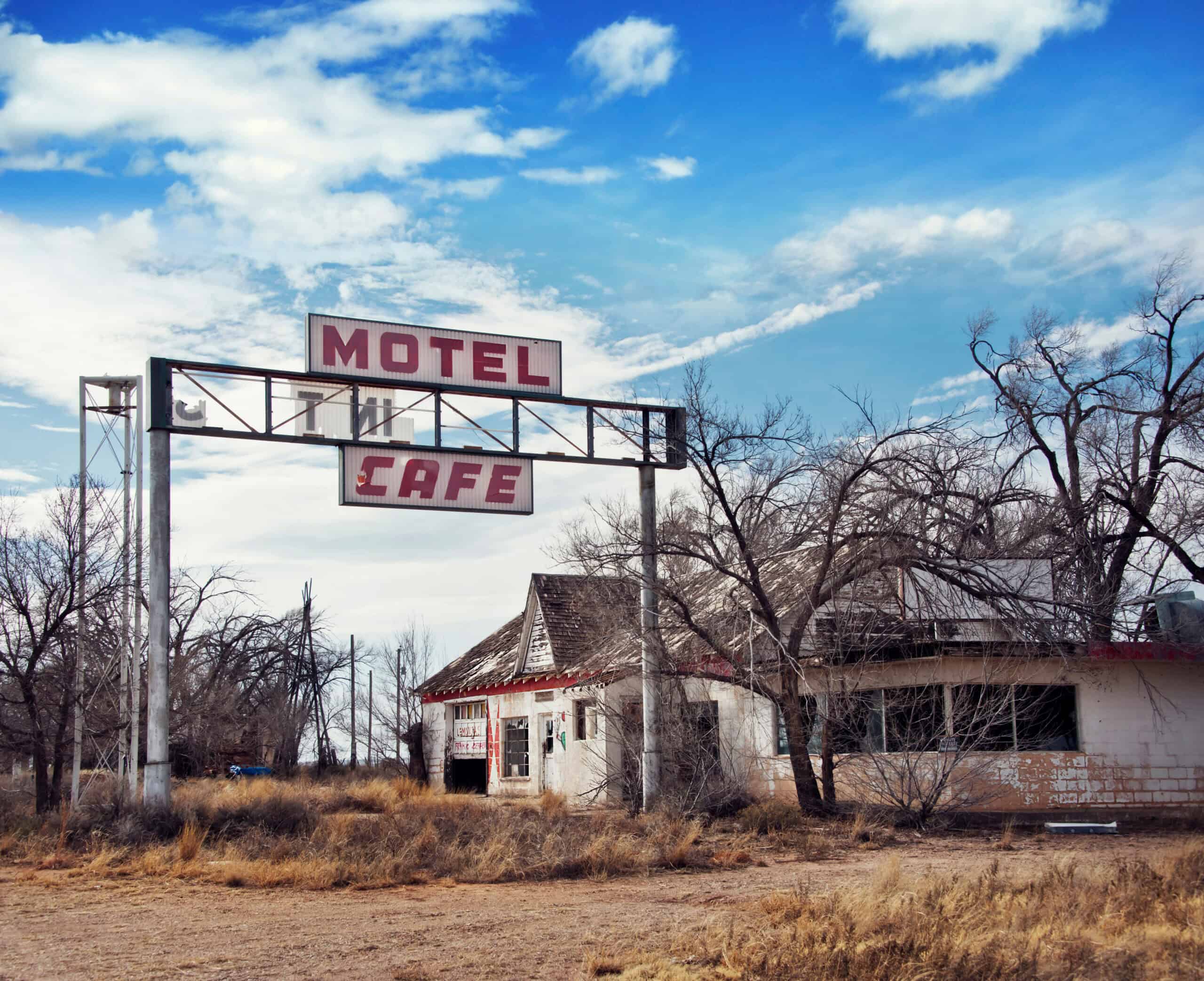 Glenrio, TexasNew Mexico, USA